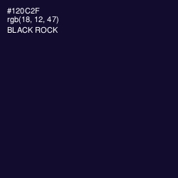 #120C2F - Black Rock Color Image